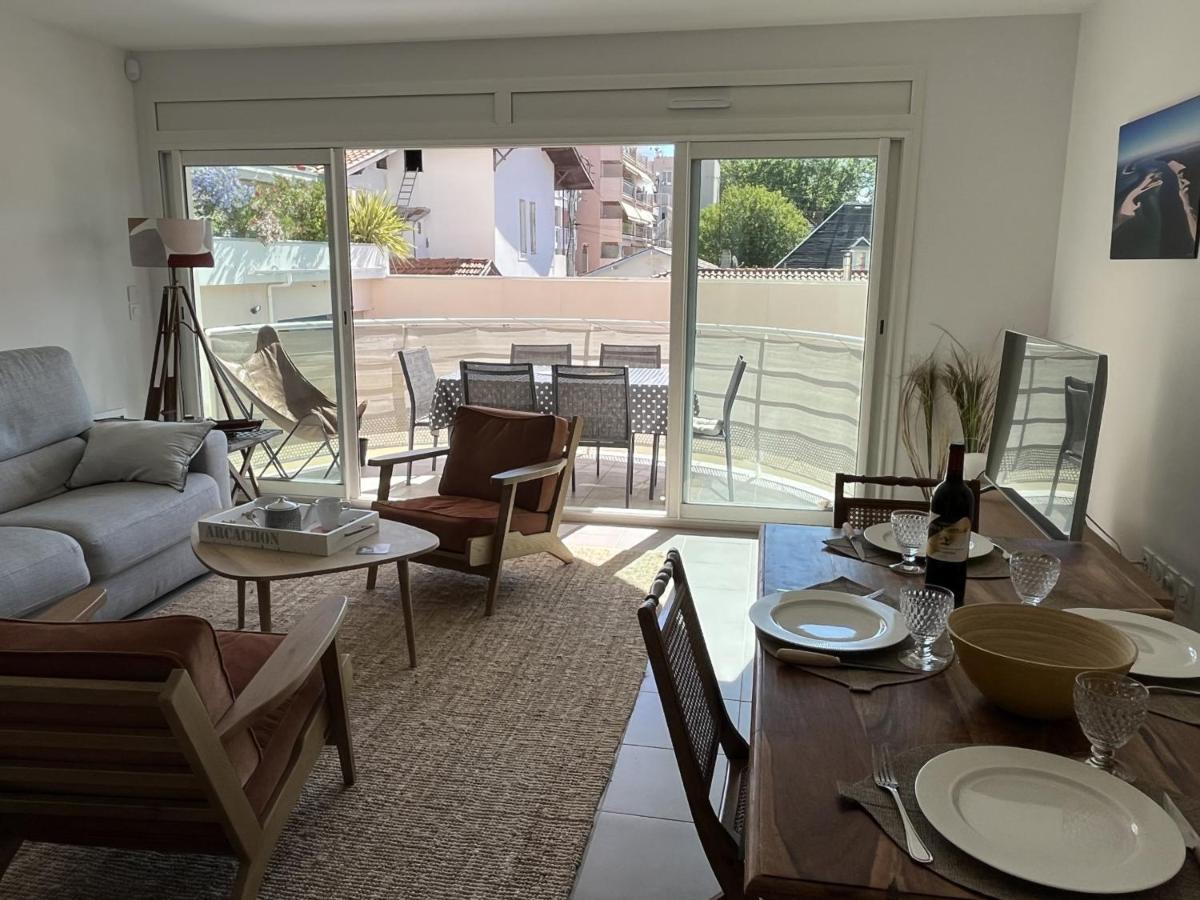 Apartment T3 En Centre D'arcachon, 2 Min Plage, 5 Min Gare, Balcon, Parking Securise, Wifi, Menage Inclus - Fr-1-374-193 Arcachon